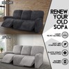 ULTICOR Velvet 8-Pieces Recliner Sofa Covers Stretch Reclining Couch Covers