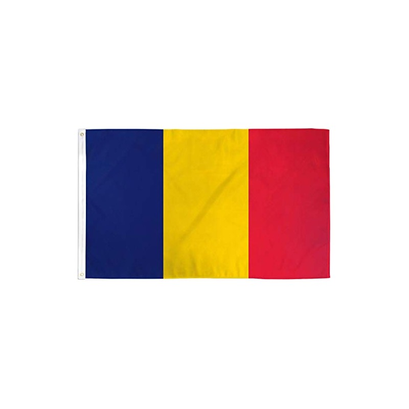 Romania Flag 3x5ft Poly - INTERNATIONAL FLAGS