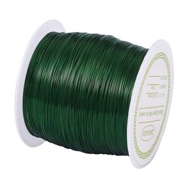 PandaHall 236 Feet Tarnish Resistant Bare Copper Wire 28 Gauge 0.3mm Jewelry Beading Wire for Crafts Beading Jewelry Making Supplies(Green)