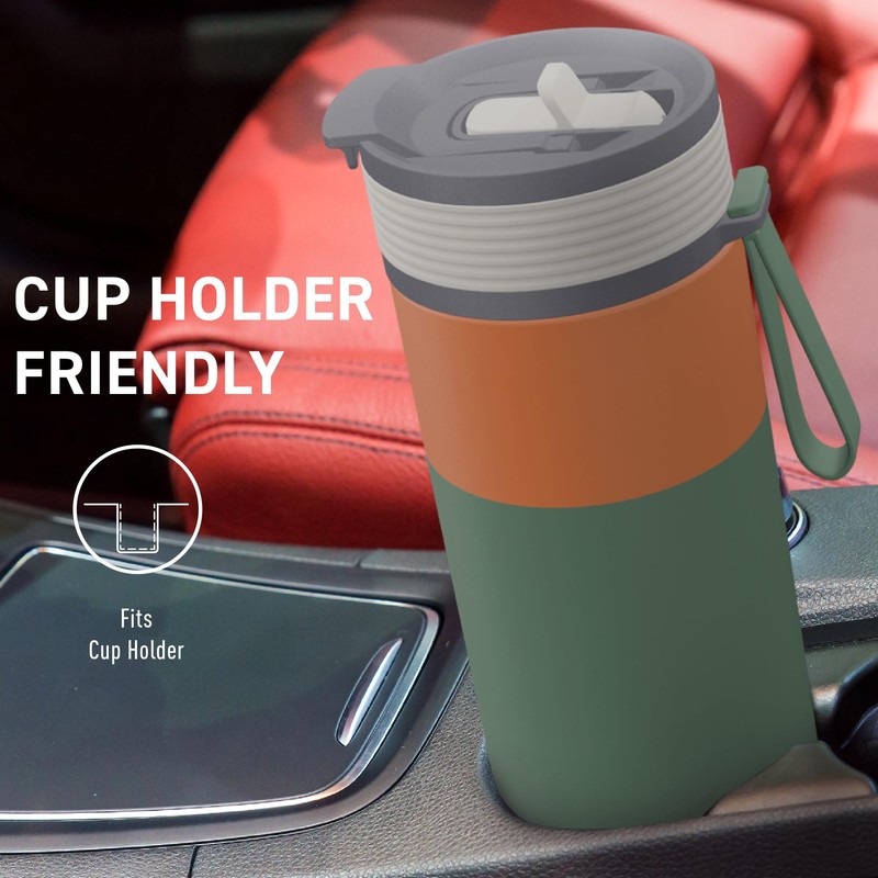 Asobu 20oz Ceramic Lined Insulated Water Bottle for Hot and