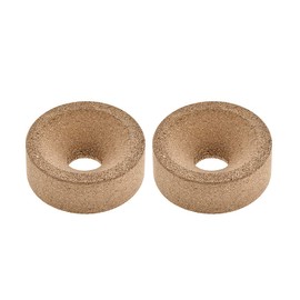 sourcing map Lab Flask Support Cork Stand 80mm Diameter Round Bottom Holder for 50ml-250ml Flasks 2Pcs