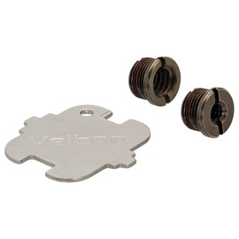 Velbon MFSC13ST 4907990501011 MF Screw Adapter Set of 13, Silver