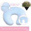 Wsetyy U Shape Nursing Pillow Cover for Breastfeeding for Baby