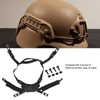 Helmet Dial Suspension System Chin Strap, Adjustable Tactical Airsoft Helmet