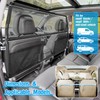 Feestars Dog Barrier for SUV Truck,56" Car Divider for Pet,