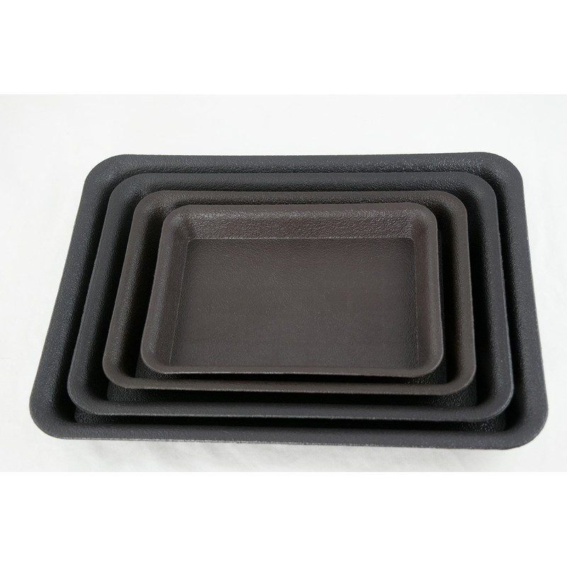 4 Mix Rectangular Plastic Humidity Tray for Bonsai Tree and
