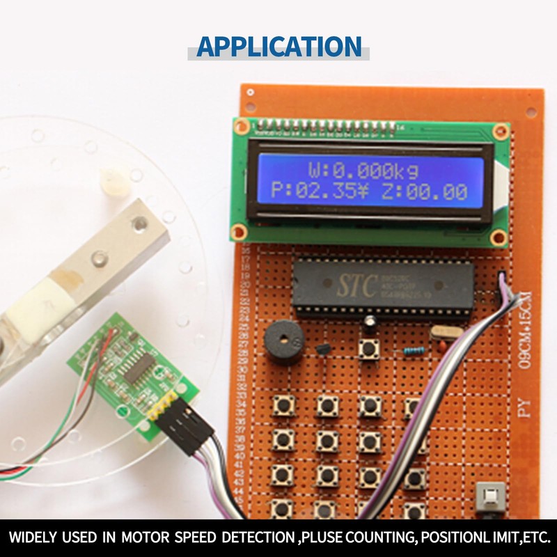 Podazz 5pcs LM393 Chip Motor Measurement Comparator Speed Sensor Module