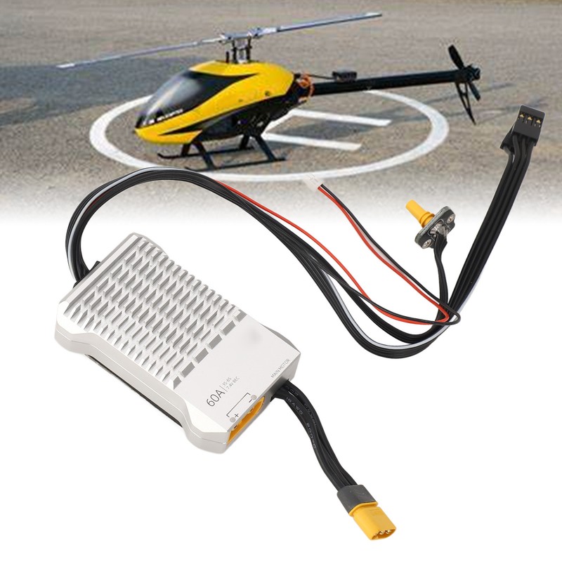60A 3S‑6S ESC Electric Speed Controller 7.4V BEC Digital Helicopter