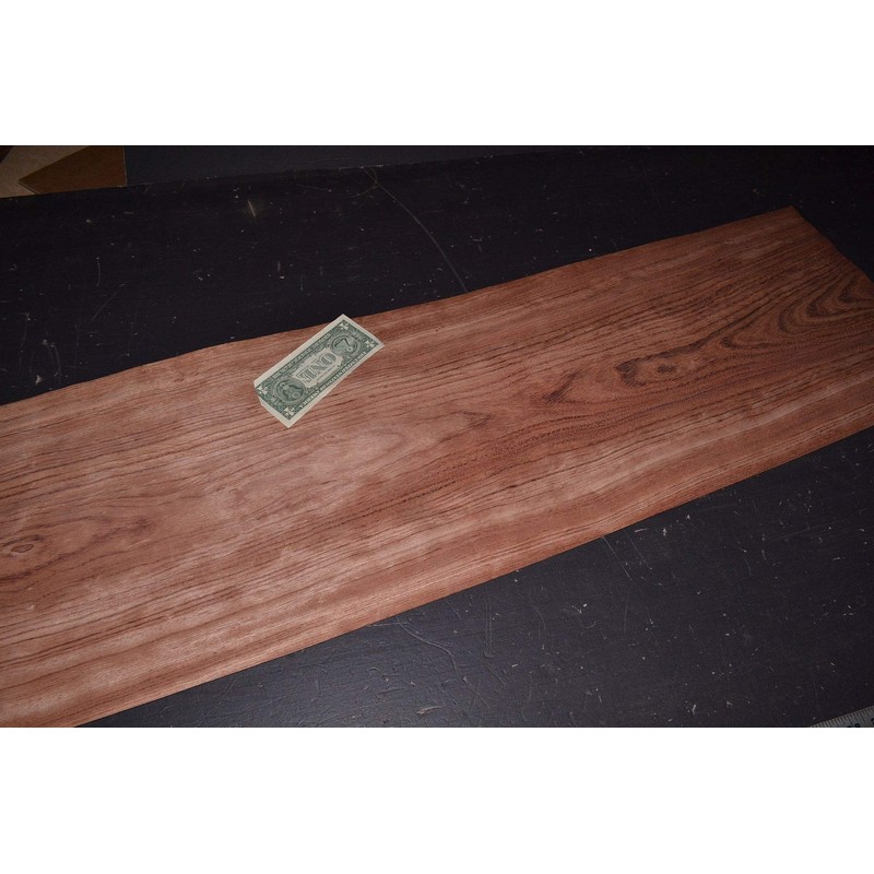 Bubinga Raw Wood Veneer Sheets 13.5 x 44 inches 1/42nd