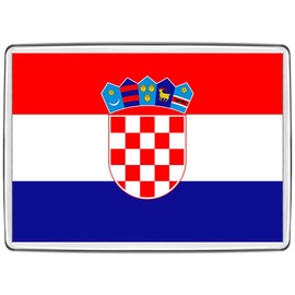 Pixly® Croatia Flag Fridge Magnet Large Jumbo Size Croatian Keepsake Country Souvenir Novelty Refrigerator Magnets Gift