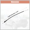 RATCHROLL Car Rear Left Barn Door Lock Cable for Ford