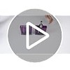 Juego de Accesorios de Baño Moderno de Acrílico Morado, 5