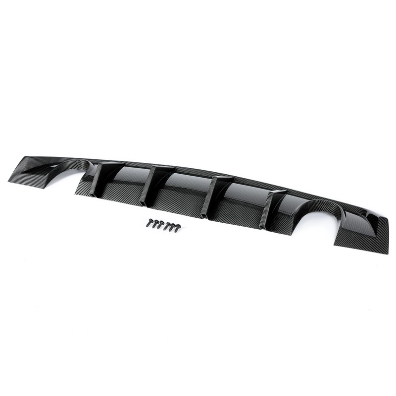 KUAFU Rear Bumper Diffuser Compatible with 2012-2014 Dodge Charger SRT8