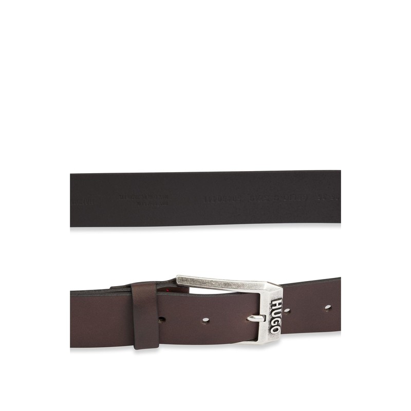 HUGO Men's Belt, dunkelbraun