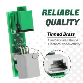 FUSCH AUX Port Inner Core Repair Kit Compatible with Toyota 4Runner RAV4 2006-2009 FJ Cruiser 2007-2011 Prius 2005-2009 Camry 2007-2008 Yaris Lexus ES350 LS460 Replace#: 86190-06010 86190-53010