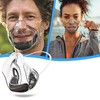 yotijar Reusable Clear Dustproof Covers Face Shield with Visible Expression