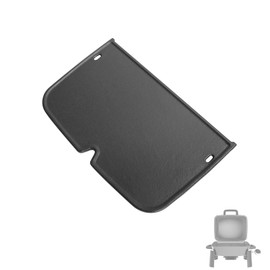 SafBbcue Cooking Griddle for Nexgrill Portable Grill Replacement Parts, Cast Iron Griddle for Nexgrill 1-Burner 820-BC002 Portable Propane Gas Grill Perfect for Camping, Tailgating Outdoor Cooking