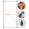 QWORK Horse Blanket Rack - 23.6 x 45.3 in, 2