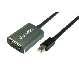 VisionTek Products 900917 Mini DisplayPort to VGA Active Adapter (M/F)