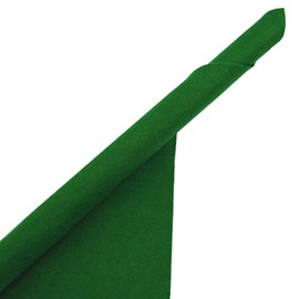 JIHUOO 92 x 92 cm Green Felt Fabric Sheet Poker Table Cloth Gaming Table Cover DIY Craft Fabric