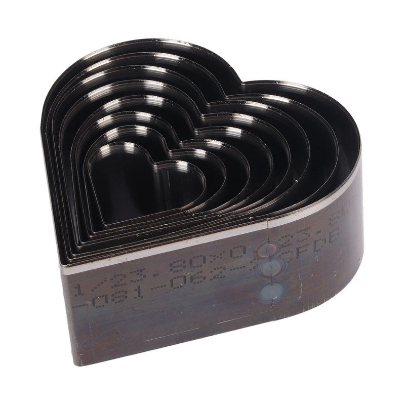 8pcs Leather Die Cutter Hollow Punching Tool High Carbon Steel