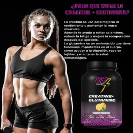 Creatina + Glutamina + Oxido + Clembu 1kg C/u 50 Servicios