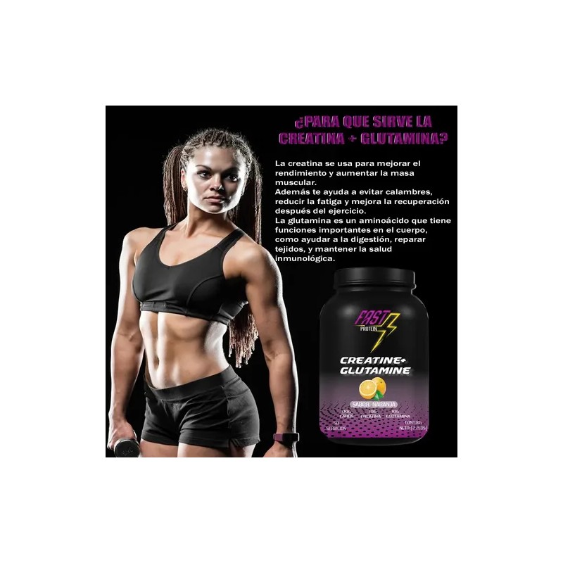 Creatina + Glutamina + Oxido + Clembu 1kg C/u 50