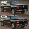 OUESAAS Rear Tailgate Emblem for 2019-2024 RAM 1500 2500 3500,