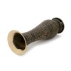 Zap Impex Carving Work Brass Flower Vase For Home Office