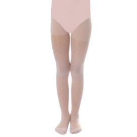 Aurellie Sheer Girls Tights White with patterns Holy Communion Special Occasion Bridesmaid