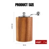 Acacia Wood Salt and Pepper Grinder Mills Sets,Wooden Shakers with