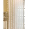 Lace Curtains for Windows 63 inch Drop Vintage Net Curtains