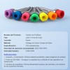 Cepillos Profilaxis Dental Tipo Copa Cerdas Nylon Suave 100pcs Colorido