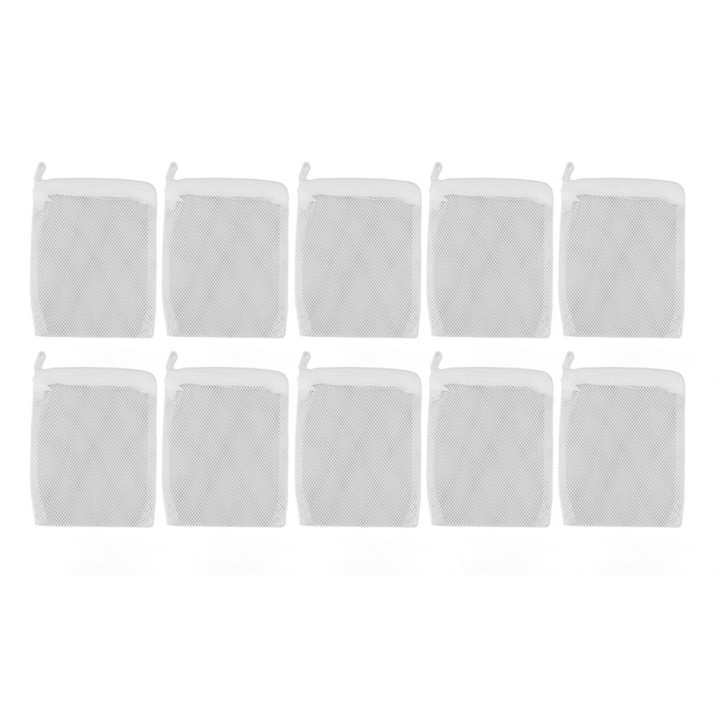 10PCS Fish Tank Filter Media Bags Fine Mesh Aquarium Nylon