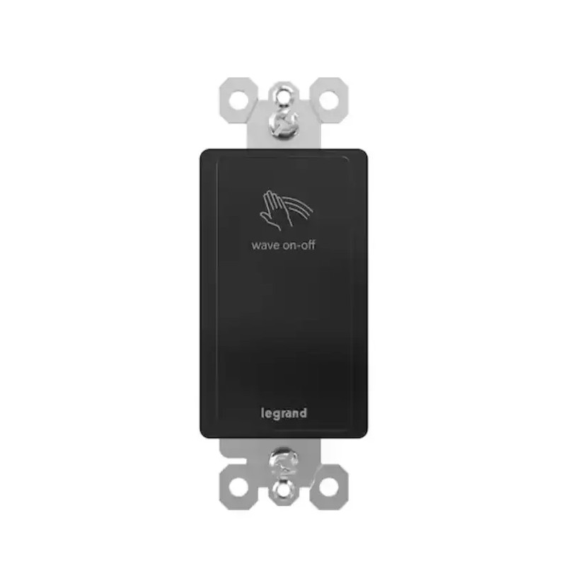 Legrand RSWV203 Legrand SinglePole 3-Way Touchless Wave Light Switch