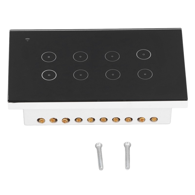 8 Gang Smart Switch WiFi Wall Switch Remote Control Touch
