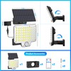 Onforu Solar Lights Outdoor, 240 LED 3000LM Motion Sensor Outdoor
