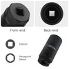 KIFIDAN Oil Pressure Sensor Socket,1 1/16 Socket 2 5/8" Long