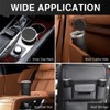 VICASKY Car Trash Can Car Garbage Bin Cup Holder Bin