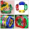 4 Pieces Tambourine Musical Instrument Crescent Tambourine Drum for Student