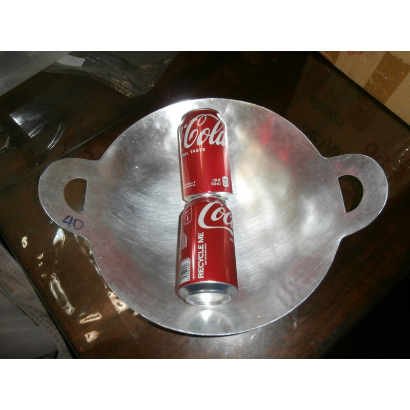 Airplane Aluminum Vietnamese pancake wok 12" (Chảo chiên bánh xèo)