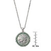 Queen Angel Fish Coin Necklace
