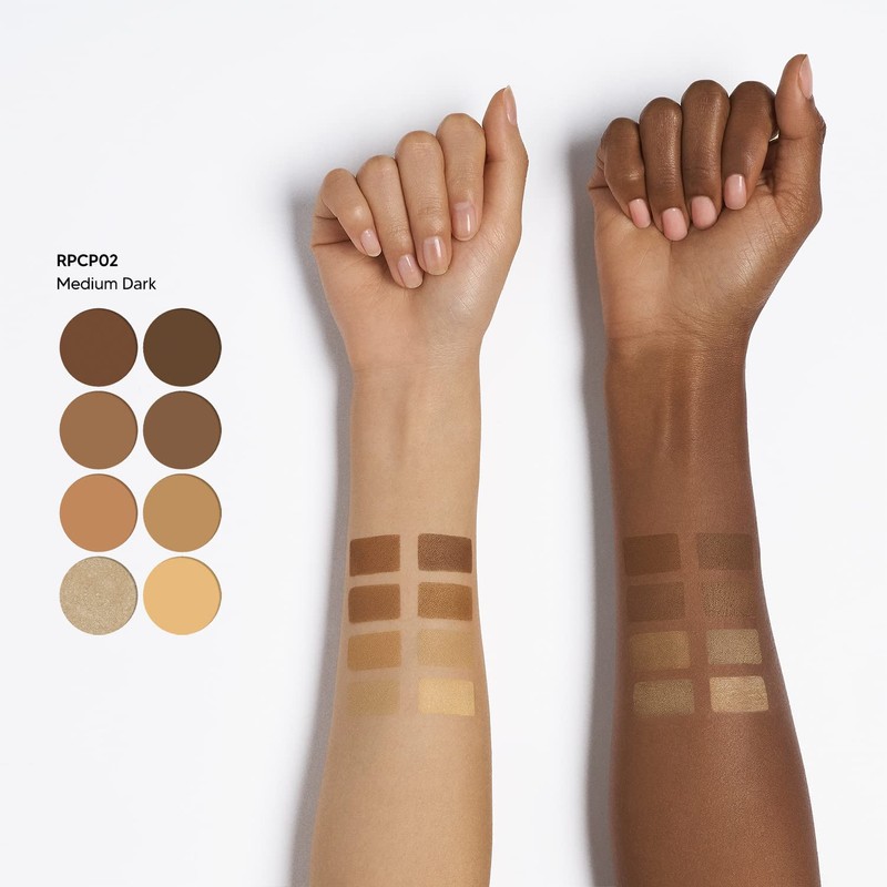 Ruby Kisses Flawless Finish with 3D Contour Powder Makeup Palette