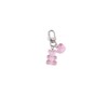 4Trails Gummy Bear Keychain with Heart Charm, Resin Bear Lucky