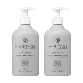 Hairitage Set De Champú Y Acondicionador Hidratante Color Check, Protección Uv Para Cabello Teñido, Previene La Pérdida De Color Y La Decoloración,