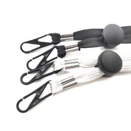 Xianglangsuccess 6 Correas para Sombrero/Visera, Hebilla de Correa Ajustable, Correa de Barbilla, Correa Desmontable para Sombrero de Sol, con Hebilla de cordón de Resorte