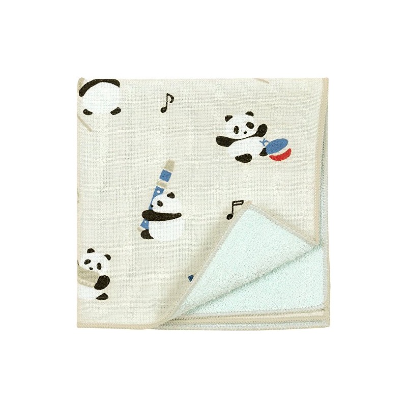 Wataol Semi Wash (Towel Handkerchief), Pandarism, Blue