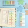 jwogngls Pack of 800 Sticky Notes, 12 Pastel Highlighters, Waterproof