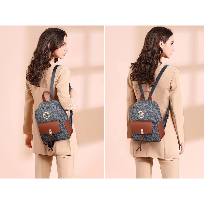 MKP - Mochila pequeña para mujer, bolso de hombro con