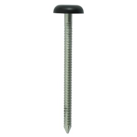 TIMCO PN30BL Polymer Headed Nail 30mm - Black (Box of 100)